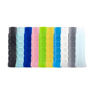 Empuñadura Octogonal Antideslizante de Silicona PU para Raquetas de Tenis, Mayor Comodidad y Estabilidad, Cubierta Protectora de Pegamento para Raqueta Peak - Product Image 1