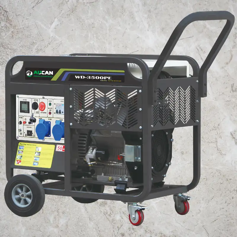 3kva New design! Low fuel consumption open type whole house portable diesel generators for home use