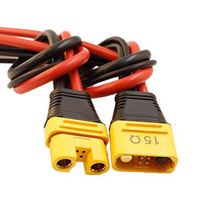 AS150U Connector Anti-Spark 75A 140A 2+4 Pin Power Signal Plug with Waterproof Sheath for Agriculture Drone &amp; Smart Battery BMS - Product Image 1