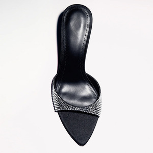 Nouvelles sandales d'été 2026 à talons hauts pour femmes, sexy, polyvalentes, pour banquets, avec strass - Product Image 3