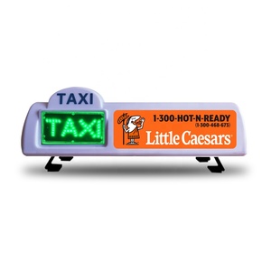 Letreros Publicitarios para Techo de Taxi, Ideales para Escuelas de Conducción - Product Image 4