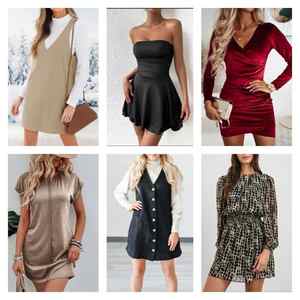 Vêtements pour femmes à bas prix, nouvelles robes imprimées pour femmes d'été, style ample et décontracté, chargement mixte, expédition aléatoire - Product Image 3