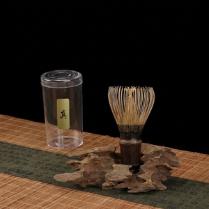 Fouet à café et thé en <span class=keywords><strong>bambou</strong></span> véritable fait main, moderne et simple, pour la préparation du matcha, cérémonie du thé, brosse à mélanger Newell - Product Image 4