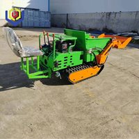 Petite mini-benne à chenilles diesel avec pelle à chenilles Chargeuses de construction agricole Buggy à boue Buggy à béton Mini benne à vendre