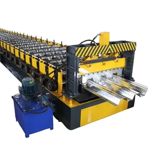 Volautomatische Iorn-Platen Machine Metalen Vloerdekbladen Rolvormmachine