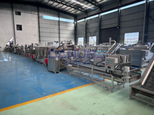 Potato Chip and Fries Frying Production Line Potato Washing and Peeling <b>Machine</b> Source Supplier Multiple Heat Sources Available - Product Image 3
