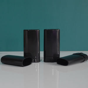 Cosmetic Packaging Empty 15ml Translucent White Black Twist up Deodorant Containers - Product Image 5