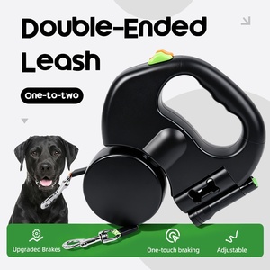 <span class=keywords><strong>Laisse</strong></span> rétractable double tête anti-emmêlement <span class=keywords><strong>pour</strong></span> chiens de petite et moyenne taille, idéale <span class=keywords><strong>pour</strong></span> le jardinage et les activités extérieures – Nouveauté transfrontalière très demandée - Product Image 4