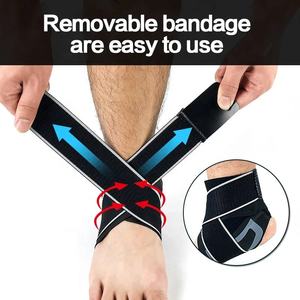Vente flash : Attelle de cheville de compression élastique réglable pour la course à pied et le basketball avec sangle - Product Image 2
