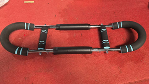 Hình chữ U 3 cấp độ có thể điều chỉnh nhà phòng tập thể dục thiết bị cánh tay/ngực/trở lại huấn luyện viên với sức mạnh cổ tay huấn luyện viên & không trượt Grips - Product Image 6