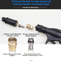 Pistolet à eau haute pression de qualité industrielle, haute performance, portable, pour le nettoyage de voitures, lance à mousse commerciale