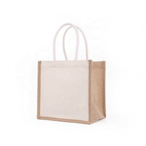 Sacs fourre-tout personnalisés en toile de jute pour les commandes en gros, promotionnels, cadeaux, publicitaires - Product Image 2