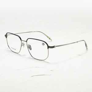 Monturas de Gafas Rectangulares de Titanio con Aro Completo para Adultos, Unisex, Ligeras, para Corrección de la Visión, Diseño de Color Sólido - Product Image 4