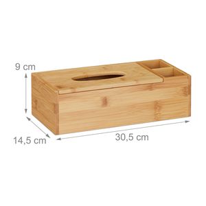 Boîte à mouchoirs en bambou de nouvelle conception fabriquée au Vietnam avec la meilleure qualité et prix de gros - Product Image 3