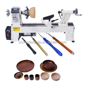 Tour à bois CNC numérique miniature 900W avec affichage numérique - Product Image 3