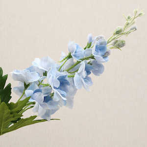 Hand-feeling Moisturizing Delphinium <b>Artificial</b> Bouquet Home Living Room Floor Party Decoration <b>Artificial</b> <b>Flower</b> Wholesale - Product Image 4