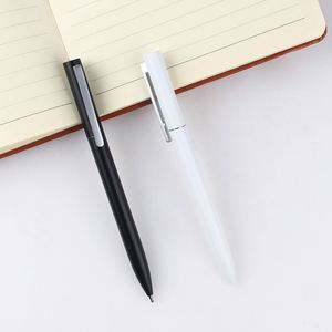 Selling Novel Rotation Black Simple Metal Gel Ink <b>Pen</b> With Business Advertising Printing Custom Logo for Office - Product Image 4