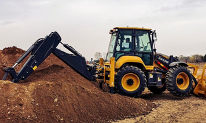 מחפרון כבד XC8-S3580 4X4 בעל כושר נשיאה של 9.75 טון, כף של 1.3 מטר מעוקב, לעבודות תיקון כבישים ויישור שטחים. - Product Image 6