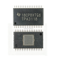 Circuit intégré de puissance de classe D TPA3118D2DAPR HTSSOP-32, amplificateur audio stéréo 2 canaux 50W, puce IC 4.5V-26V