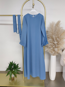 La dernière robe de soirée islamique arabe <span class=keywords><strong>Kaftan</strong></span>, robe longue pour femmes, robe de fête élégante et luxueuse, Abaya à paillettes, robe pour femmes musulmanes - Product Image 3
