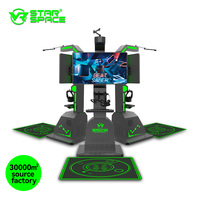 Fabricant de machine VR Star Space Dispositif interactif Jeux de coupe de fruits de boxe Machine de jeu de simulateur de tir VR
