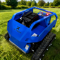 Mesin Pemotong Rumput Robot Bensin 500mm, Mesin Pemotong Rumput Flail, Mesin Pemotong Rumput Crawler, Mesin Pemotong Rumput Bensin