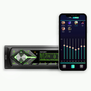 Lecteur MP3 intelligent pour voiture, <span class=keywords><strong>radio</strong></span> FM BT, 2 USB, commande vocale par application, télécommande, 1DIN, OEM, personnalisable en usine - Product Image 2