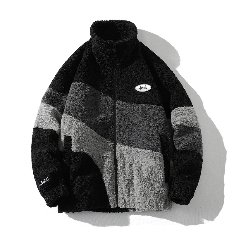Noir / gris foncé / gris moyen