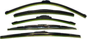 Venta al por mayor de fábrica: Escobilla limpiaparabrisas universal profesional de caucho natural para Audi A3, Serie 3, A4, estructura sin hueso, Zeda - Product Image 6