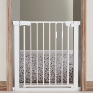 Child Safety Metal Door Fence Gate Set <strong>Kids</strong> <strong>Bath</strong> <strong>Potty</strong> Kitchen Stair Guardrails 75-82cm 1-2 Years Multifunction Large Straight - Product Image 3