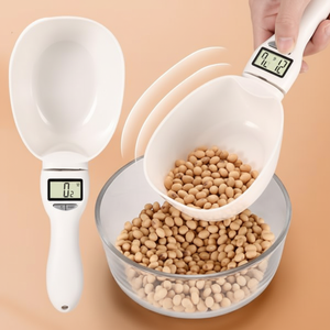 Cuillère-balance numérique intelligente en plastique, cuillère de mesure électronique pour la cuisine avec affichage précis du poids - Product Image 1