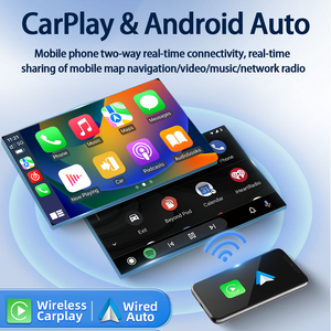 Lecteur DVD de voiture, <span class=keywords><strong>autoradio</strong></span>, véritable Android 10 T6 4 Go + 32 Go 64 Go, prise en charge de la caméra 360°, CarPlay, navigation et GPS - Product Image 6
