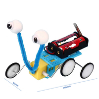 OKYN-V228 enfants bricolage Reptile Robot électrique Science expériences Kits pour enfants éducatifs à la main assembler Kits