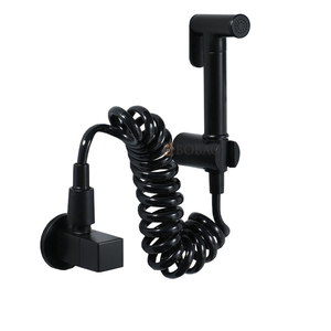 Матовый черный распылитель для биде - Product Image 3