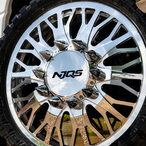 ล้อฟอร์จ NJQS สำหรับรถบรรทุกแบบกำหนดเอง ล้อหลังคู่สำหรับ F350 F250 F150 ขนาด 22 24 26 28 30 นิ้ว 8x180 8x100 8x200 8x170 - Product Image 2