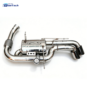 Sistema de escape Cat-Back de acero inoxidable de alto flujo premium con válvula integrada para BMW i8 1.5T Hybrid Supercar - Product Image 2