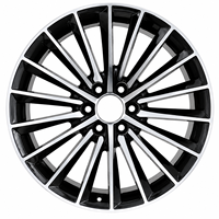 Jantes en alliage monobloc de luxe AL 19 20 21 pouces 5x112 noir brillant à rayons multiples, en maille, en promotion pour Mercedes Benz (voitures particulières)