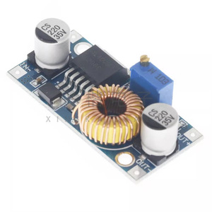 Convertidor de corriente continua XL4005, 5A, 44mm x 21mm, módulo de potencia reductor ajustable para proyectos electrónicos - Product Image 2