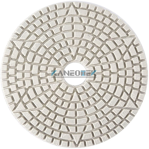 KANEOTEK <span class=keywords><strong>3</strong></span> шага 4 дюйма влажные Алмазные полировальные колодки для мрамора и бетона полировки - Product Image 1