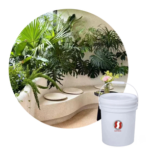 Màu tự nhiên đá sứ tường lớp phủ rửa đá nhựa nghệ thuật bàn chải bê tông ứng dụng nhựa rửa đá sơn - Product Image 6