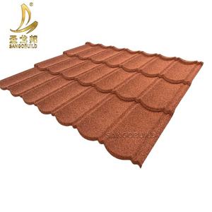 Tegole in Acciaio Zincato con Garanzia di 50 Anni, Lamiera Ondulata Rivestita in Pietra per Costruzioni in Africa - Product Image 5