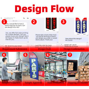 <span class=keywords><strong>2026</strong></span>年流行户外活动广告沙滩旗套装，带旗杆、PVC水袋、十字底座 - Product Image 5