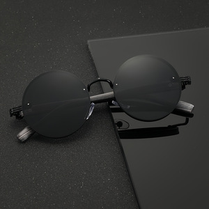 <span class=keywords><strong>Gafas</strong></span> <span class=keywords><strong>de</strong></span> Sol Circulares <span class=keywords><strong>de</strong></span> Diseño Moderno para Hombre y Mujer, Protección UV400, Doradas/Blancas, con Bisagras <span class=keywords><strong>de</strong></span> Metal y PC, Novedad 2025, Dropshipping - Product Image 6