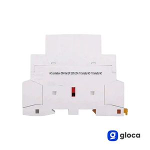 Contacteur AC Gloca sur rail DIN 2P 20A 250V 1 NO 1 NC pour automatisation industrielle - Product Image 4