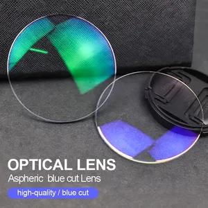 Lentes ópticas de resistencia infrarroja, lentes ópticas antirreflectantes de corte azul, esfera asférica MR7, 167, UV420