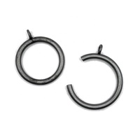 Anneau de boucle de rideau durable en gros avec oeillet appliquer l'anneau de cintre de rideau en métal 38MM pour la tringle à rideau