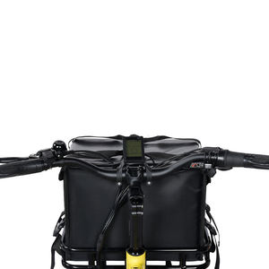 Vélo cargo électrique pour adultes <span class=keywords><strong>Accolmile</strong></span> OEM 250/500W, double batterie au lithium, cadre en alliage d'aluminium, frein à disque, vélo électrique de livraison - Product Image 5