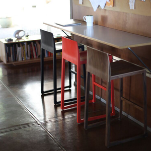 Luxury Modern Design Oak Solid Wooden <strong>Bar</strong> <strong>Stool</strong> High Dinning Chair with <strong>Replacement</strong> <strong>Seats</strong> for Restaurants - Product Image 2