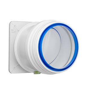 Válvula Antirretorno para Campana Extractora Seshun, Válvula de Retención de Plástico para Ducto de Extracción, Antiolor, Uso Doméstico - Product Image 1