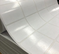 Rouleau de papier autocollant de haute qualité, papier couché, PET, PP, synthétique, aluminium, papier autocollant thermique pour impression